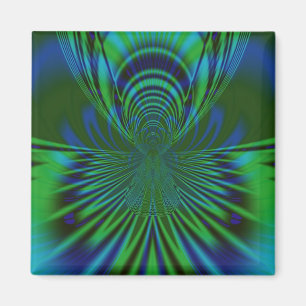 Blauwe Vogel Magneet
