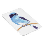 Blauwe vogel magneet (Rechterzijde)