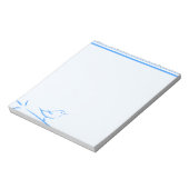 Blauwe vogel notitieblok (Gedraaid)