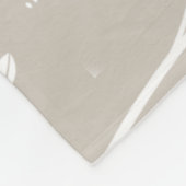 Blauwe vogels op een bijkantoor fleece deken (Hoek)