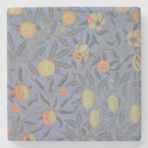 Blauwe vruchten" of "Pomegranaat" Stenen Onderzetter