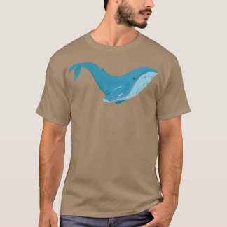 Blauwe walvis 73 2 t-shirt