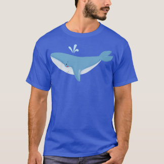 Blauwe walvis 75 1 t-shirt