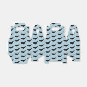 Blauwe walvis bedankdoosjes (Uitgevouwen)