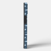 Blauwe walvis Case-Mate iPhone case (Achterkant / Rechts)