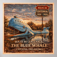 Blauwe Walvis Catoosa Oklahoma Centennial