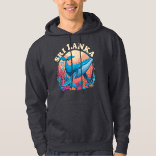 Blauwe walvis spotten in Sri Lanka Hoodie