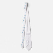 Blauwe walvis stropdas (Achterkant)