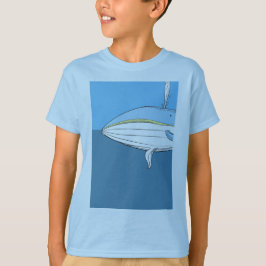 blauwe walvis t-shirt