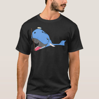 Blauwe walvis van Catoosa T-shirt