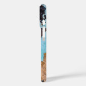 Blauwe wand en deur Case-Mate iPhone case (Achterkant / Links)