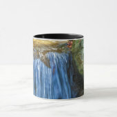 Blauwe waterbron mok (Midden)