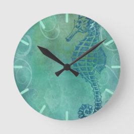 Blauwe wateren, zeepaard en Vlaanderen Ronde Klok