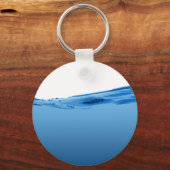 Blauwe watergolf sleutelhanger (Voorkant)