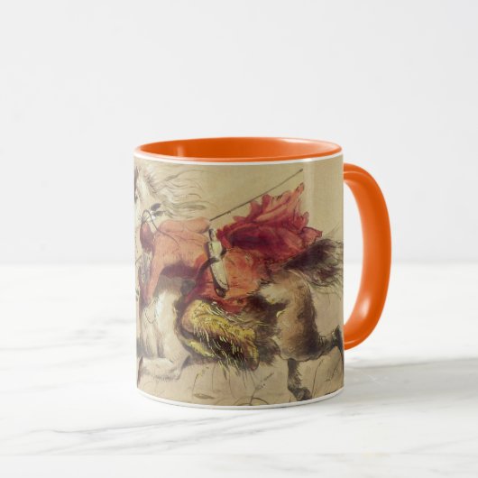 Blauwe waterkreeft door Alfred Jacob Miller Mok (Voorkant rechts)