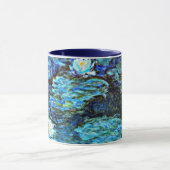 Blauwe waterlilie van Monet Mok (Midden)