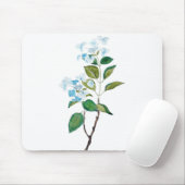 blauwe waterpoot muismat (Met muis)