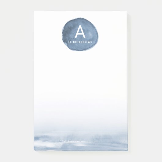 Blauwe waterput | Gepersonaliseerd Post-it® Notes (Voorkant)
