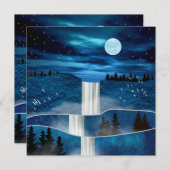 Blauwe waterval (Voorkant / Achterkant)