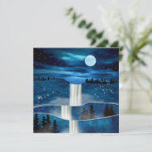 Blauwe waterval (Staand voorkant)