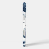 Blauwe Waterverf Bloeit Bloemen Case-Mate iPhone Case (Achterkant / Rechts)