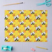 Blauwe Waterverf hondenpootafdruk Tissuepapier (Craft)