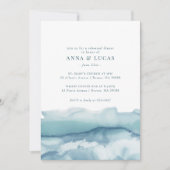 Blauwe Waterverf Kaart (Voorkant)