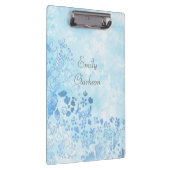 Blauwe Waterverf Klembord (Rechts)