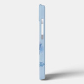 Blauwe Waterverf Rozen en botervliegen Case-Mate iPhone Case (Achterkant / Links)
