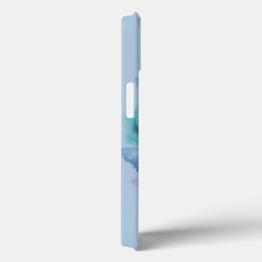 Blauwe Waterverf Rozen en botervliegen Case-Mate iPhone Case (Achterkant / Rechts)