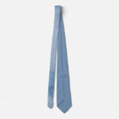 Blauwe Waterverf Stropdas (Achterkant)