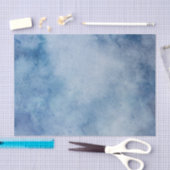 Blauwe Waterverf Tissuepapier (Craft)