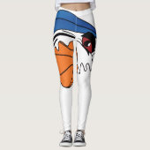 BLAUWE WAVES LEGGINGS (Voorkant)