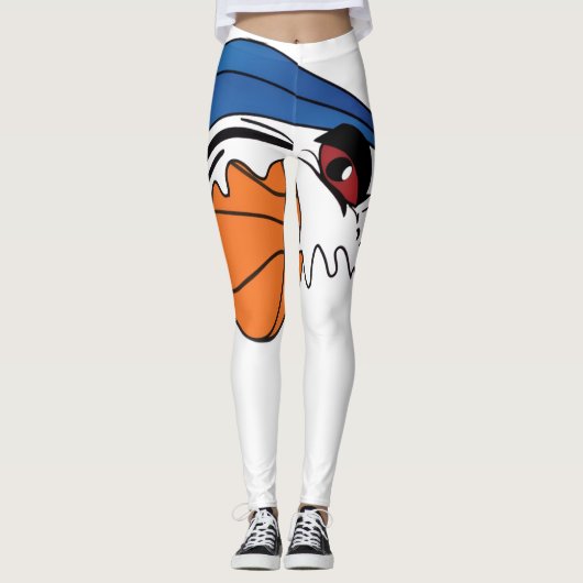 BLAUWE WAVES LEGGINGS (Voorkant)