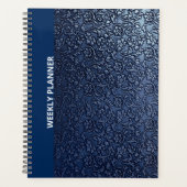 BLAUWE WEEKLY PLANNER (Voorkant)