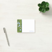 Blauwe Wilde Bloemen Post-It Notities Post-it® Notes (Kantoor)