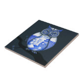 Blauwe wilde boomgaard tegeltje (Zijkant)