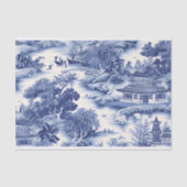 Blauwe wilde ontkoppeling tissuepapier (Voorkant)