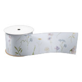 Blauwe Wildflower Floral elegante zomer Lint (Spoel)