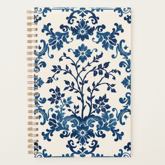 Blauwe Wilg China Print Planner (Voorkant)