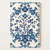 Blauwe Wilg China Print Planner (Achterkant)