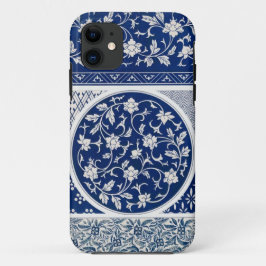 Blauwe Wilgen Ming Dynasty China Botanisch iPhone 11 Hoesje