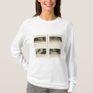 Blauwe winkel Bovenaan Red Hook Rhinebeck T-shirt