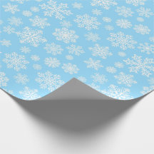 Blauwe wintersneeuwkerst