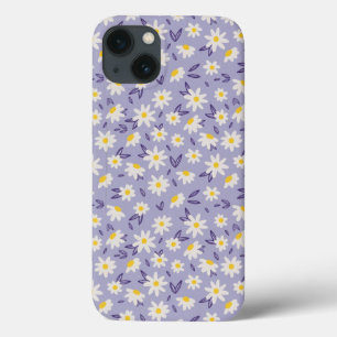 Blauwe, witte en gele rozen iPhone 13 hoesje