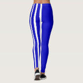 Blauwe & Witte Jester Leggings (Achterkant)