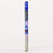 BLAUWE WITTE ROZEN EN ANEMONEBLOEMEN MONOGRAM Case-Mate iPhone CASE (Achterkant/rechts)