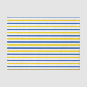 BLAUWE WITTE STRIPEN TISSUEPAPIER
