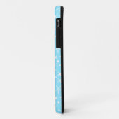 Blauwe witte zeester Case-Mate iPhone case (Achterkant/links)