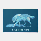 Blauwe Wolf Deurmat (Voorkant)
